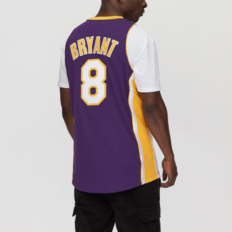 Баскетбольная майка Mitchell & Ness Kobe 8 Lakers Purple - изображение 3