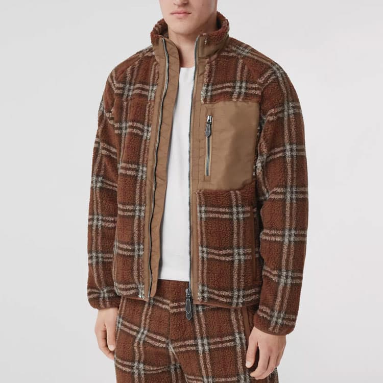 Куртка Burberry Vintage Fleece Jacket - изображение 5
