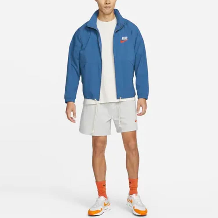 Куртка Nike Sportswear Woven Jacket Blue - изображение 3