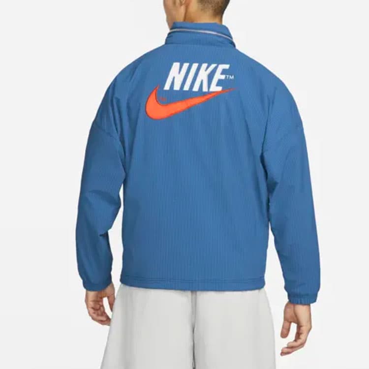 Куртка Nike Sportswear Woven Jacket Blue - изображение 4