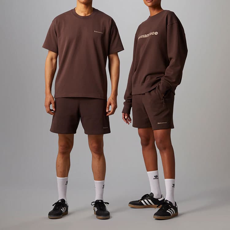 Шорты adidas x Pharrell Williams Brown Shorts - изображение 3