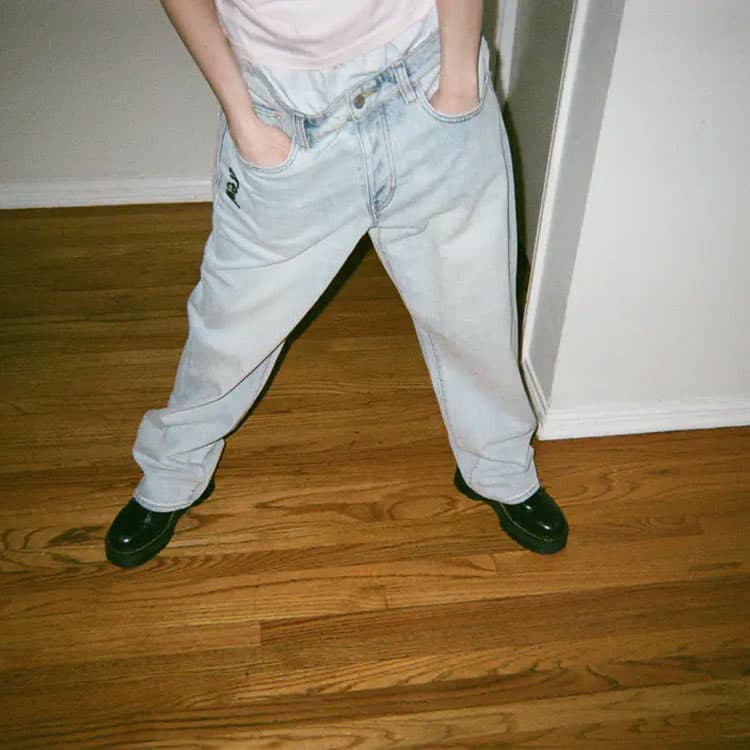 Штаны Drew House Leg Jean - изображение 7