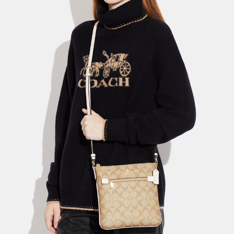 Сумка через плечо COACH Rowan 21 - изображение 4