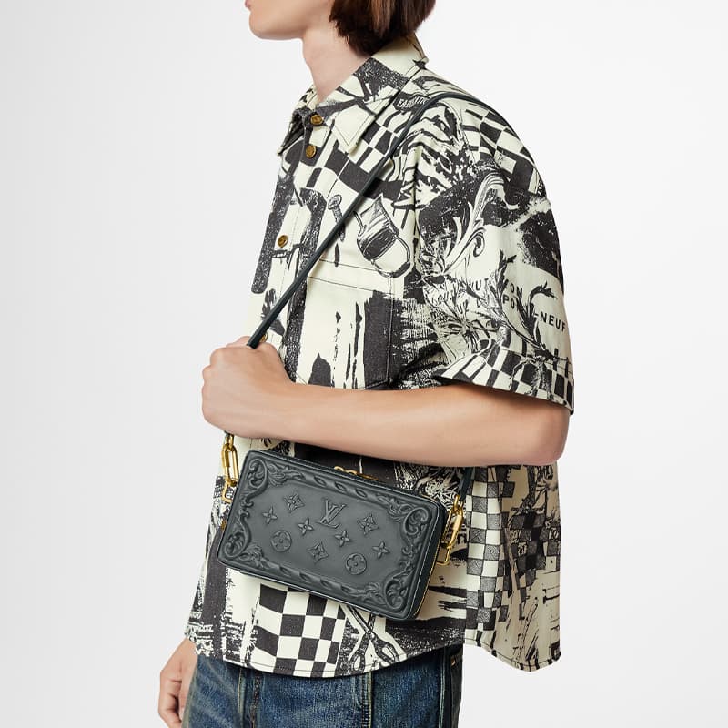 Сумка через плечо Louis Vuitton Soft Trunk - изображение 7