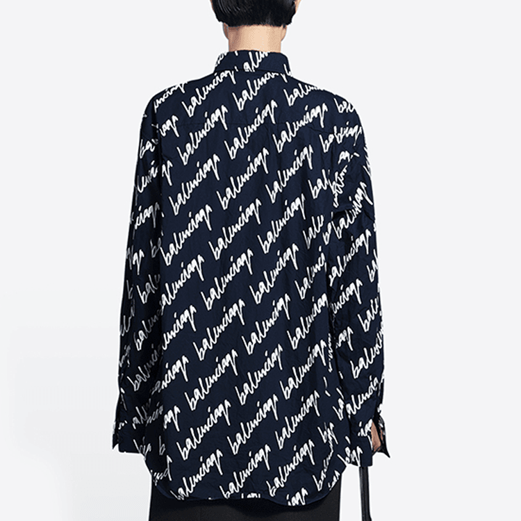 Блузка Balenciaga SS22 Logo - изображение 6