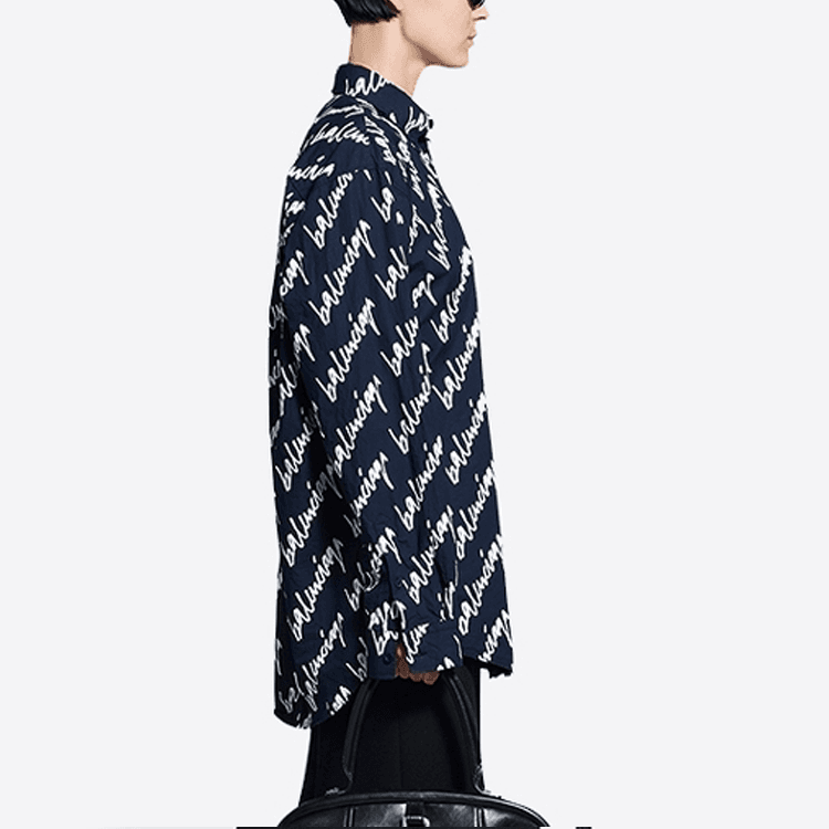 Блузка Balenciaga SS22 Logo - изображение 5