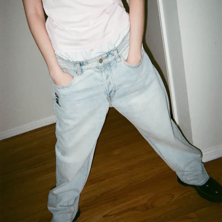 Штаны Drew House Leg Jean - изображение 8
