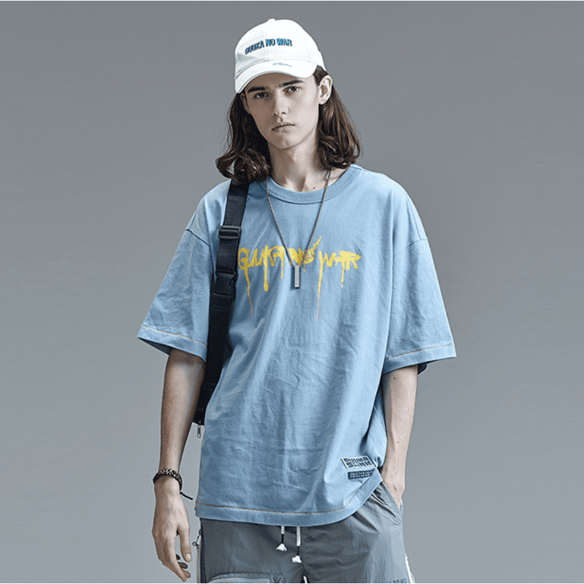 Футболка Guuka x SANK TOYS Blue Tee - изображение 5