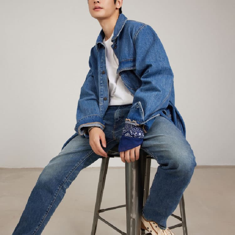 Джинсовая куртка Levis logo - изображение 4