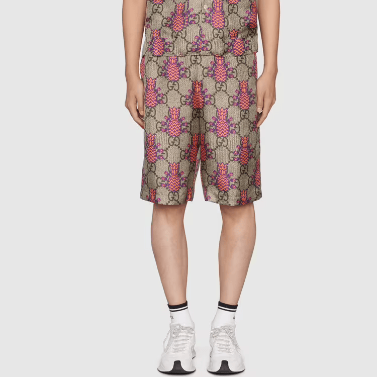 Шорты GUCCI SS22 Pineapple - изображение 3