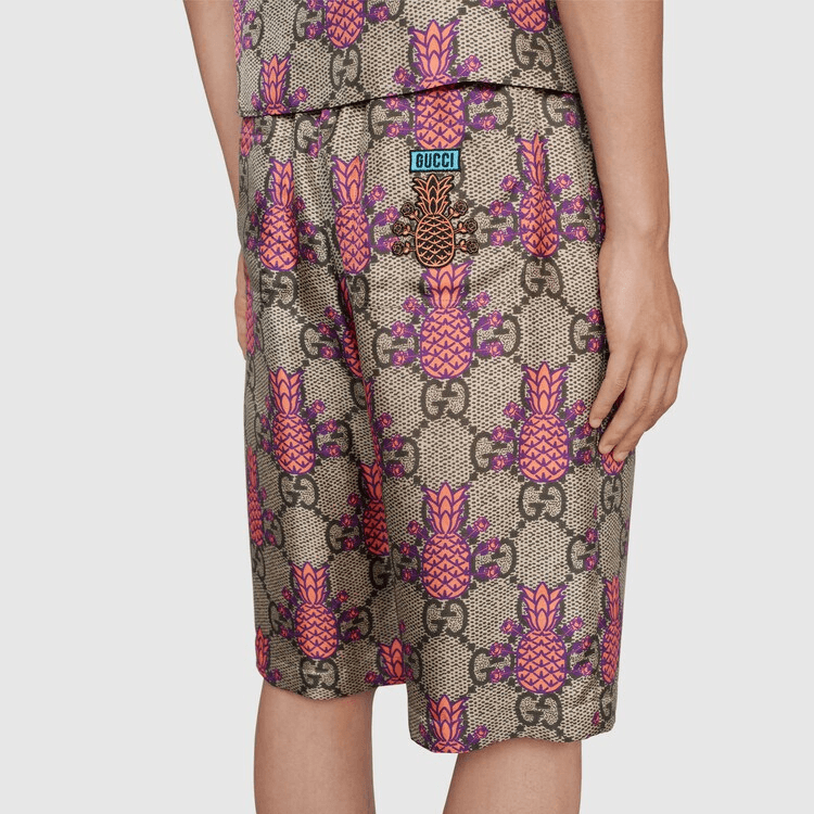 Шорты GUCCI SS22 Pineapple - изображение 5