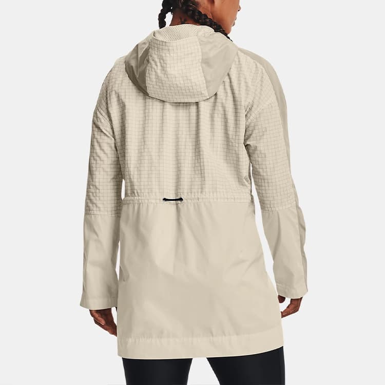 Куртка Under Armour Project Rock Белый известняк Женские Куртки - изображение 5