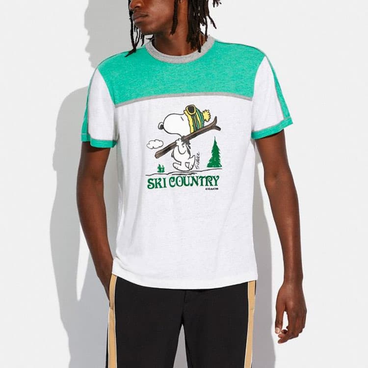 Футболка COACH x Peanuts Snoopy T - изображение 2