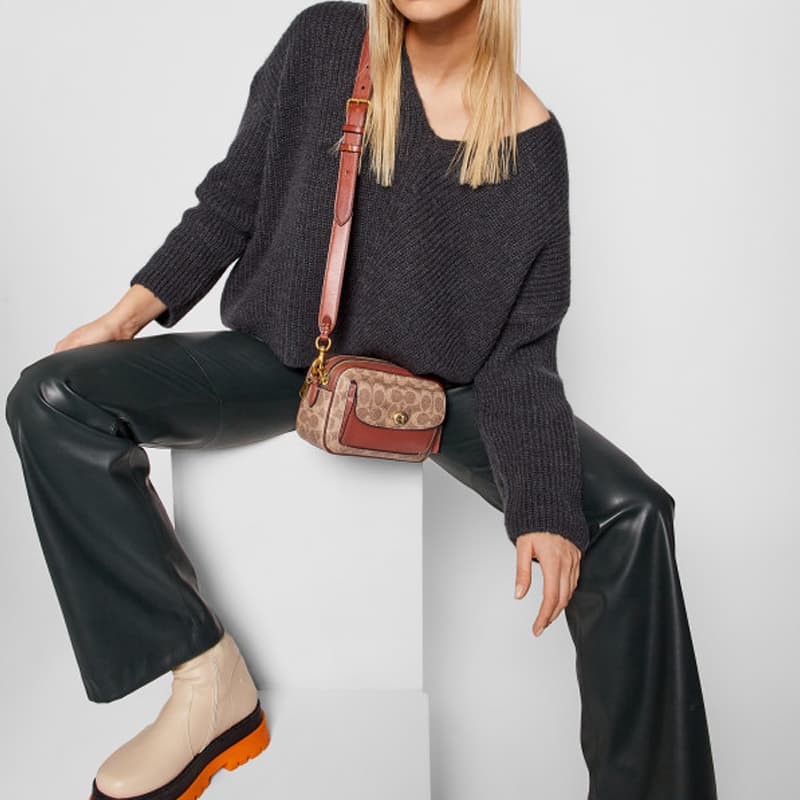 Сумка через плечо COACH Willow 20 - изображение 5