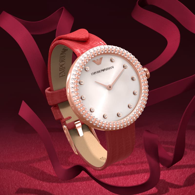 Механические часы EMPORIO ARMANI ROSA 26mm AR11417 - изображение 4