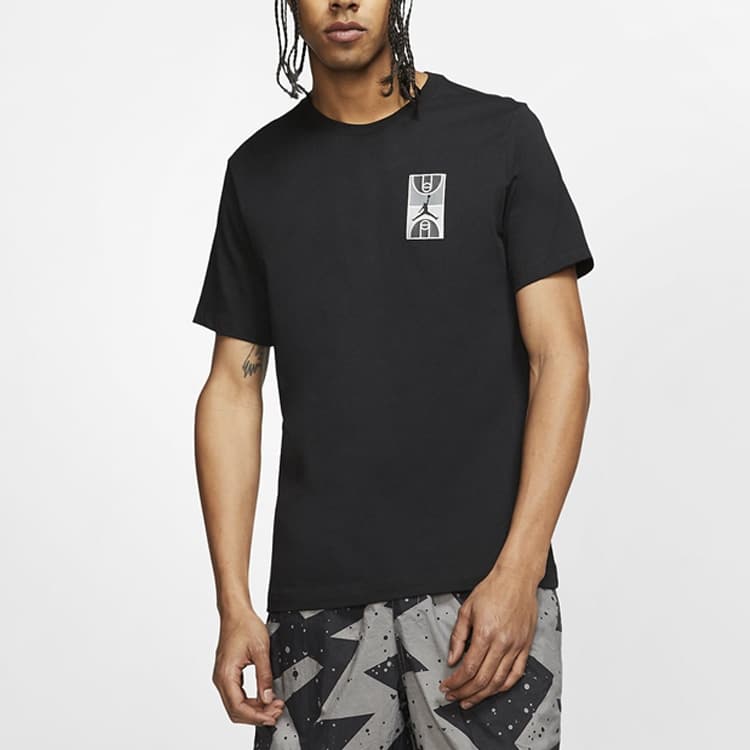 Футболка Jordan T-Shirt Black - изображение 5