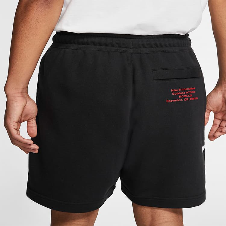 Шорты Nike Swoosh French Terry Short Black - изображение 6