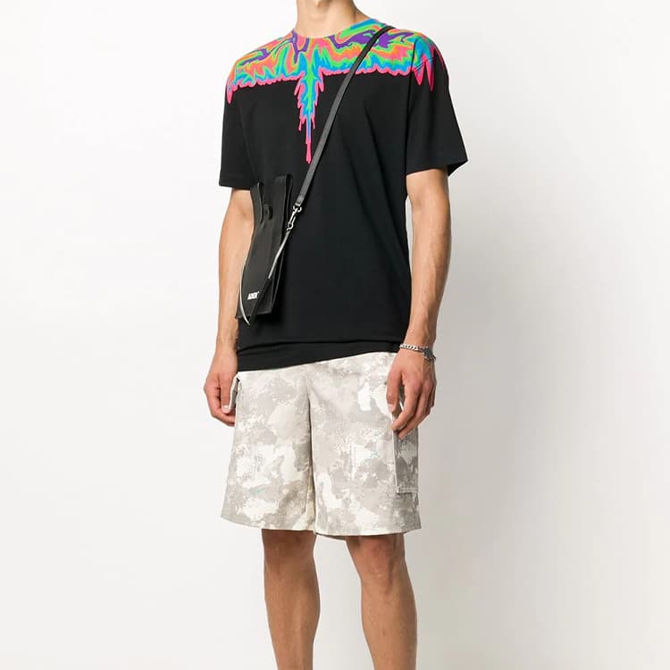 Футболка Marcelo Burlon Wing Print T-Shirt Black - изображение 3