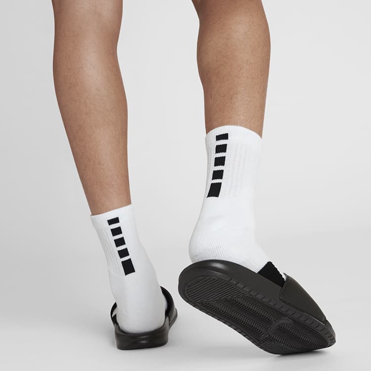 Nike Elite Basketball Crew Socks White - изображение 4
