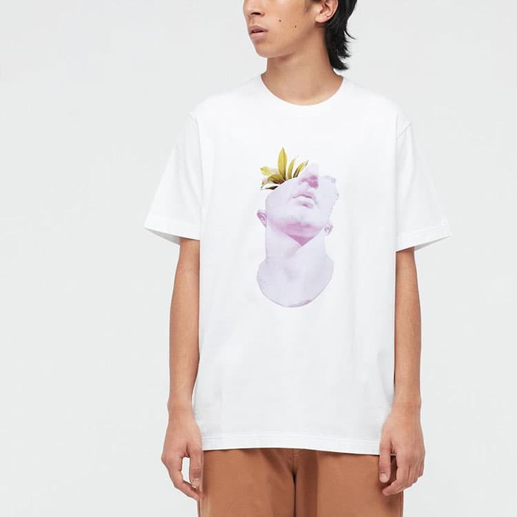 Футболка UNIQLO Graphic Crewneck T-Shirt - изображение 2