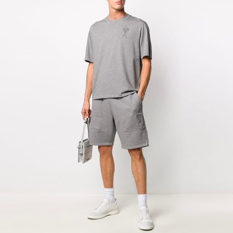 Тренировочные штаны AMIPARIS SS21 Logo Shorts - изображение 4