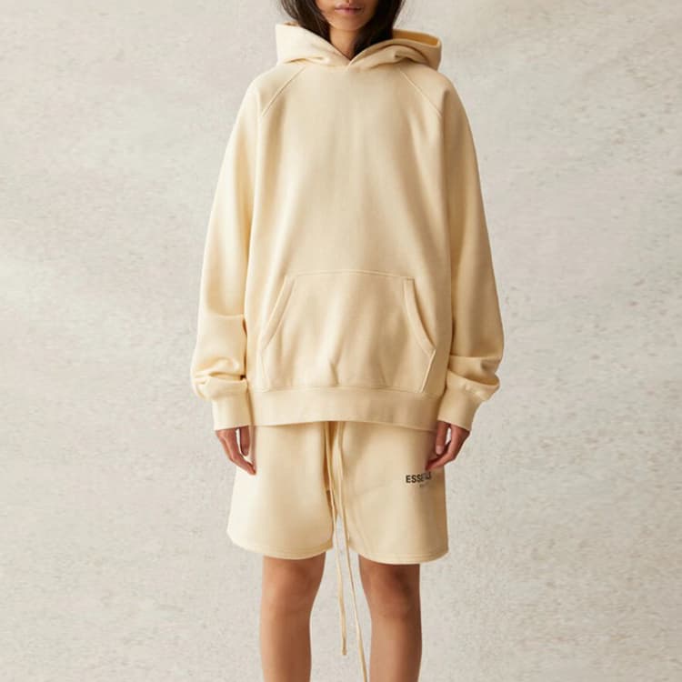 Худи Fear of God Essentials Cream Hoodie - изображение 4