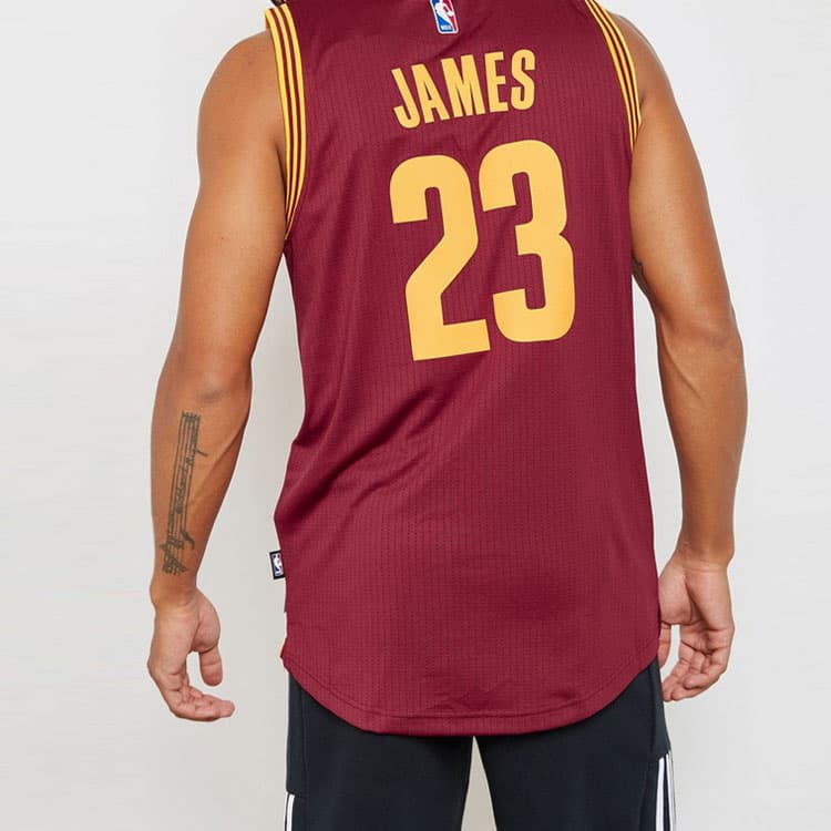 Баскетбольная майка adidas SW Cleveland Cavaliers LeBron James Jersey - изображение 4