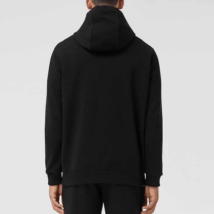 Кофта Burberry Logo Print Sweatshirt Black - изображение 5