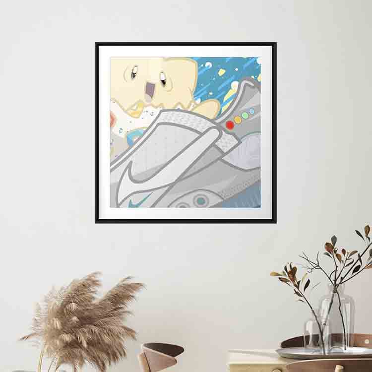 Постер Pop Artist -NIKE Adapt BB Mag 43*43cm - изображение 3