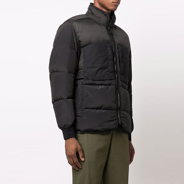 Зимняя куртка Stone Island Down Jacket Black - изображение 4