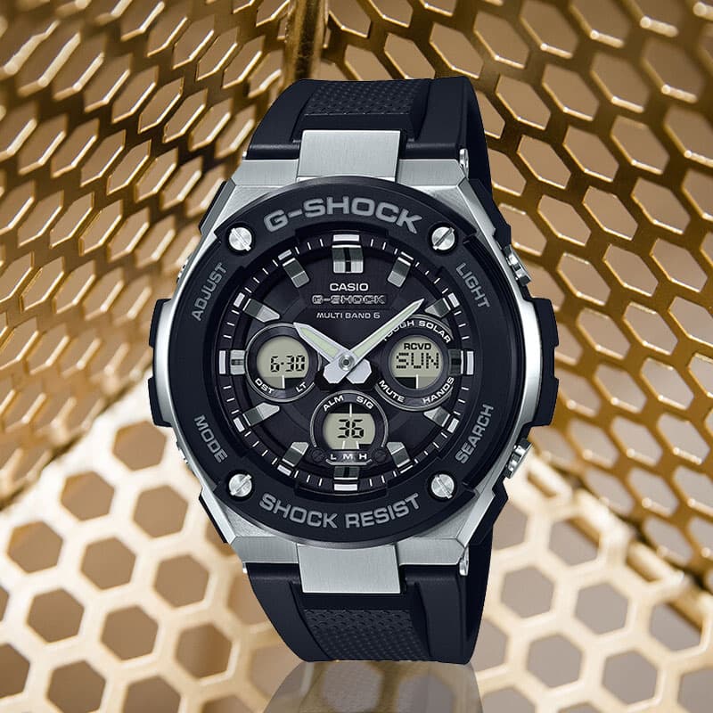 Часы CASIO G-STEEL GST-W300-1APR - изображение 4