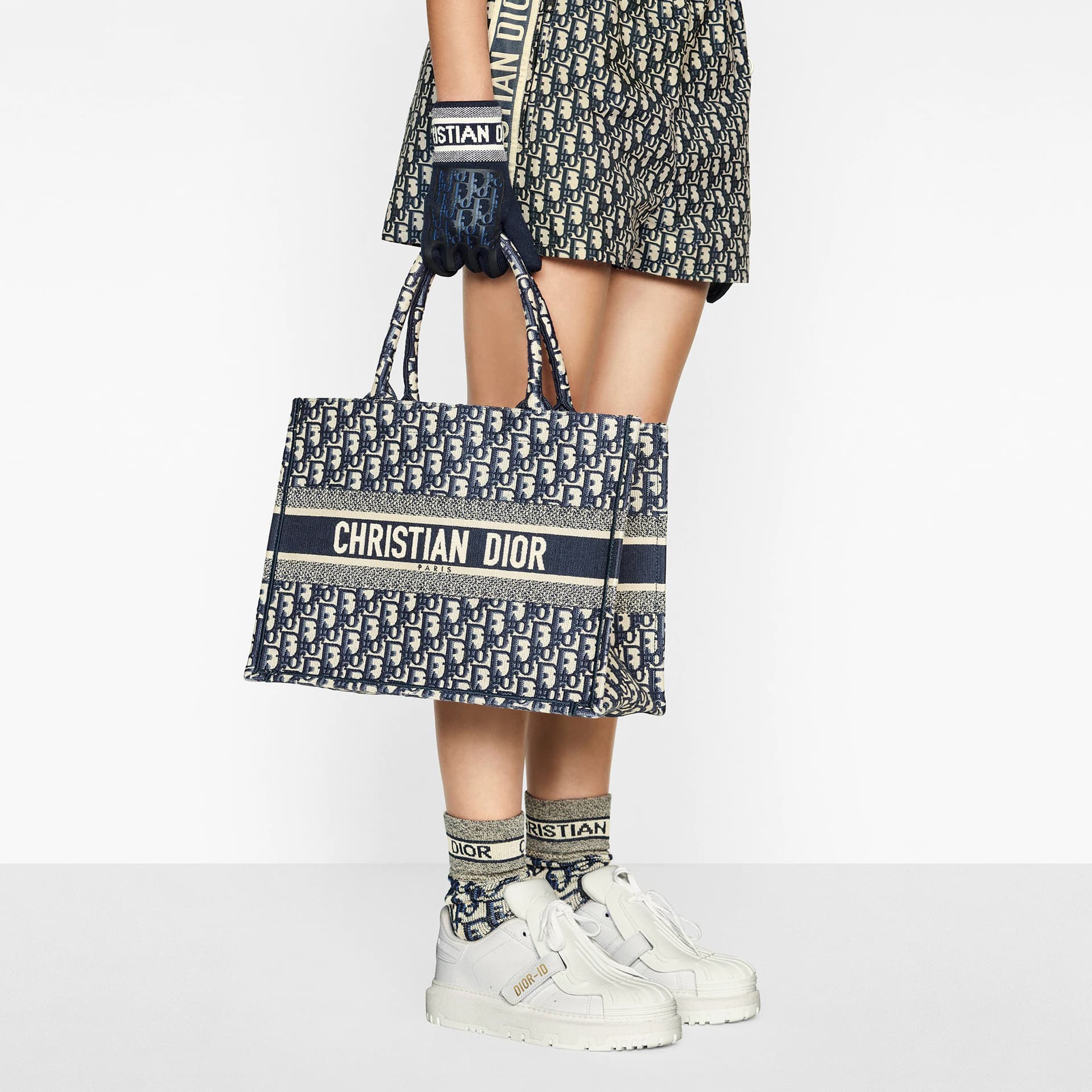 Сумка Dior Book Tote Denim Blue - изображение 6
