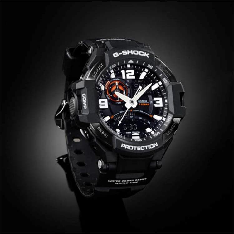Часы CASIO GRAVITYMASTER GA-1000-1A - изображение 7