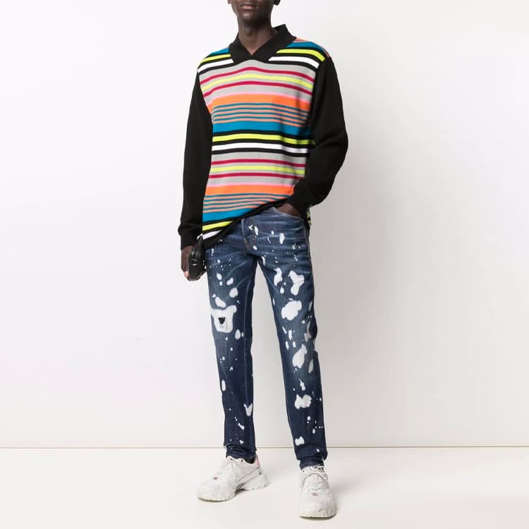 Штаны DSQUARED2 FW21 Straight Jeans Blue — фото 2