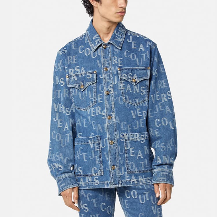Джинсовая куртка VERSACE JEANS COUTURE SS22 - изображение 2