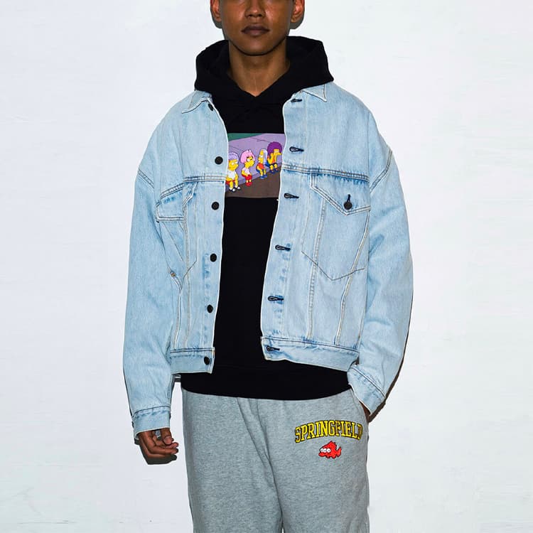 Джинсовая куртка Levis x The Simpsons Denim Jacket - изображение 3