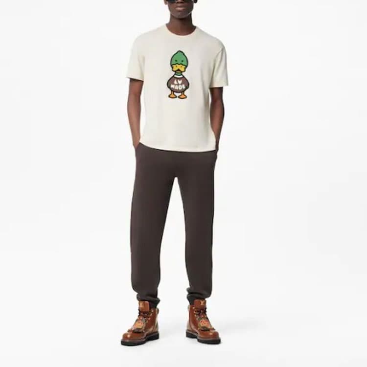 Футболка LOUIS VUITTON x NIGO LV2 T-Shirt White — фото 3