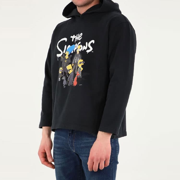 Худи Balenciaga SS22 Hoodie Black — фото 4