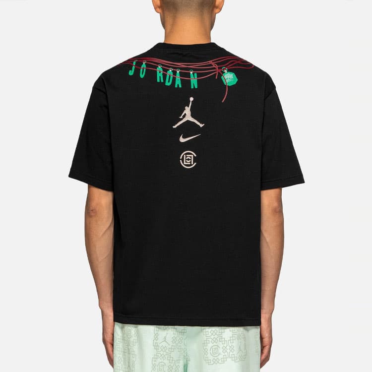 Футболка Jordan x CLOT Logo T-Shirt - изображение 4
