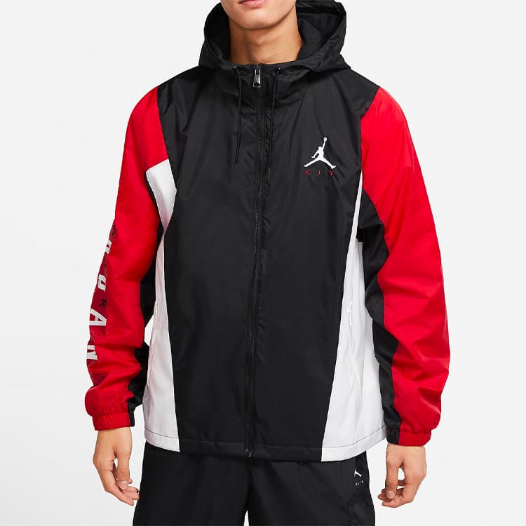 Куртка Jordan Logo Windbreaker Jacket Black - изображение 6