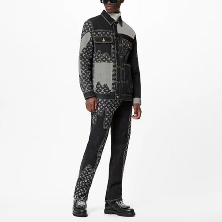 Джинсовая куртка Louis Vuitton Denim Jacket Black - изображение 5