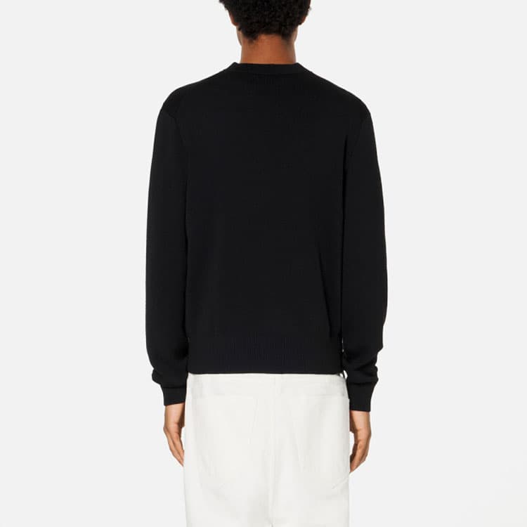 Кофта AMIPARIS V-Neck Sweater Black — фото 5