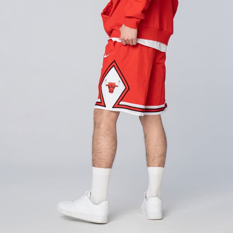 Баскетбольные шорты Nike Courtside Heritage NBA Shorts Red - изображение 4