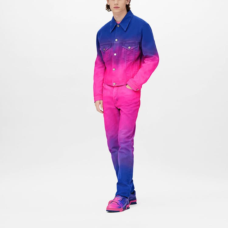 Куртка Louis Vuitton SS22 Multicolor Zip Jacket - изображение 2