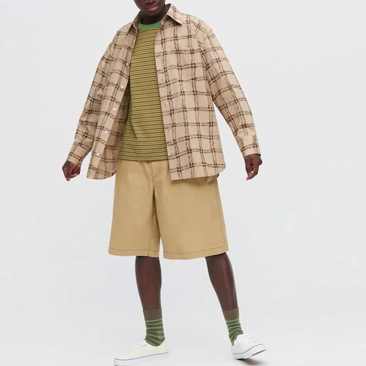Шорты UNIQLO x MARNI SS22 Beige Shorts - изображение 3