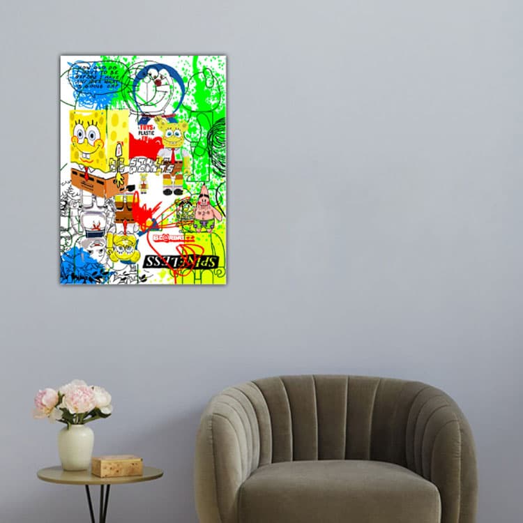 Постер Judas Arrieta BRICK SPONGE 40*53cm - изображение 2
