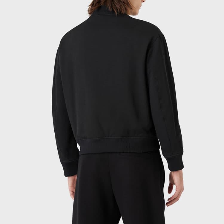 Куртка Emporio Armani SS22 Patch Zip Flight Jacket Black - изображение 3