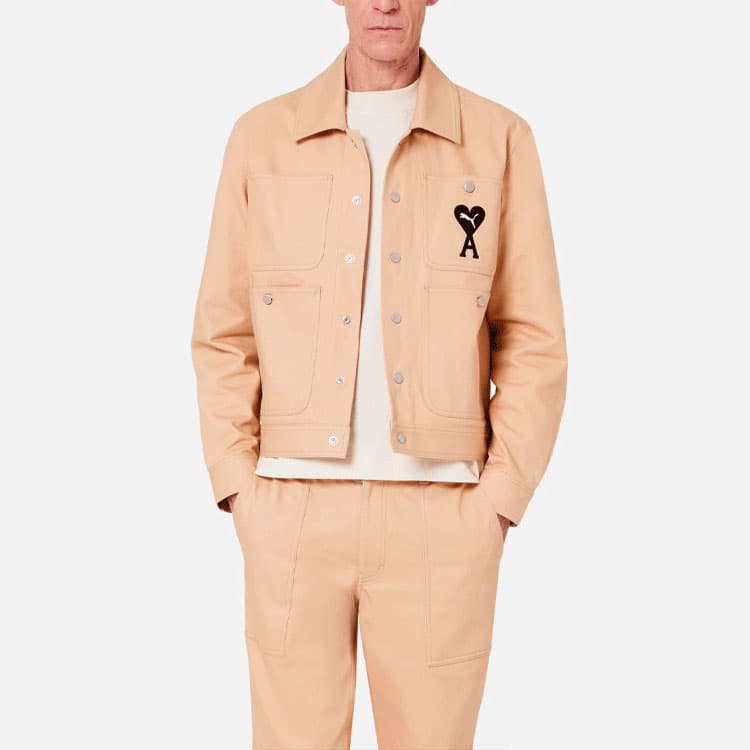 Куртка Puma x AMI Khaki Jacket - изображение 2