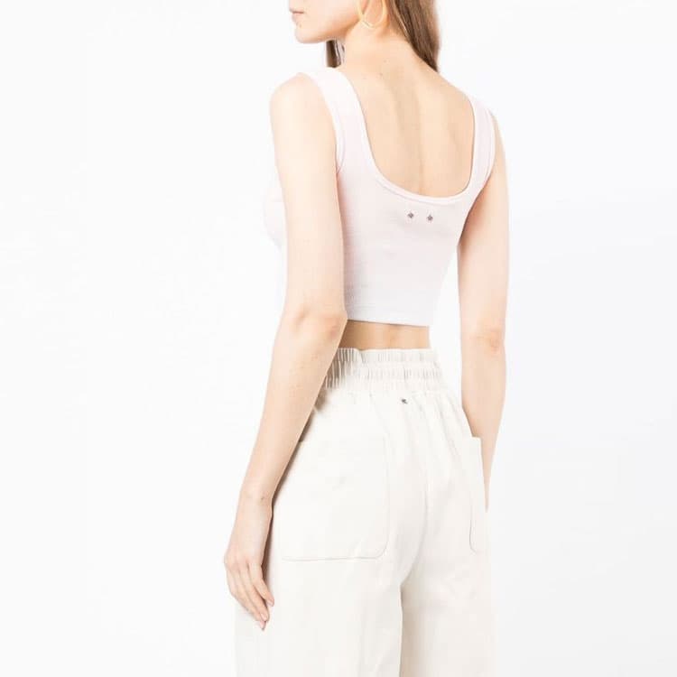 Майка TEAM WANG FW22 Logo Gradient Tank Pink - изображение 5