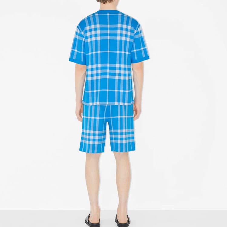 Шорты Burberry SS23 Blue Shorts - изображение 4
